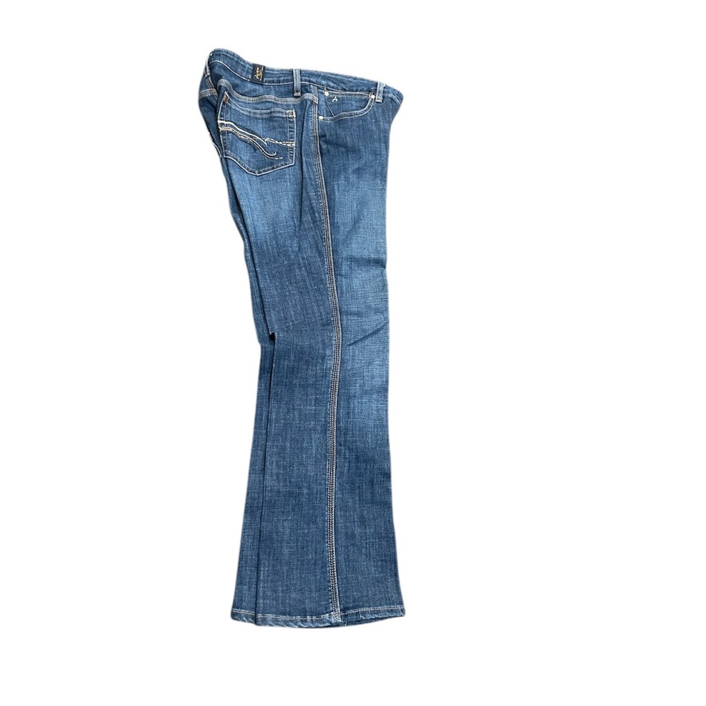 Aura Women's Boot Cut Jeans - Blue